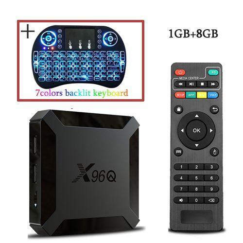 1G 8G Ajouter i8 - Boîtier Smart TV X96Q, Android 10.0, Allwinner H... on Productcaster.