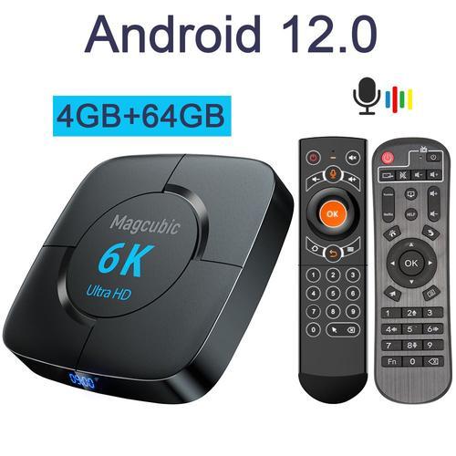 4G64GQ7 - Magcubic-Boîtier TV Android 12.0, 4 Go RAM,lecteur multim... on Productcaster.