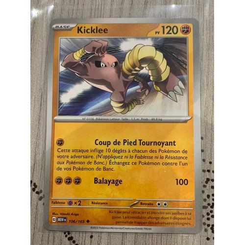 Carte Pokémon Kicklee-106/165-Ev3,5 New 151 on Productcaster.