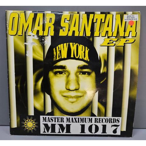 Vinyle Omar Santana Ep Master Maximum Records Mm 1017 on Productcaster.