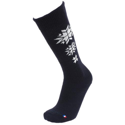 Chaussettes De Ski Perrin Mi Bas Etoile Marine Bleu Marine on Productcaster.