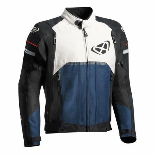 Blouson Moto Ixon Allroad - Grege/Navy/Noir - M on Productcaster.