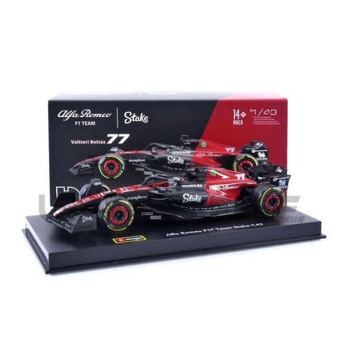 Bburago 1/43 38086b/77 Alfa-Romeo C43 - Season Car 2023 (V. Bottas)... on Productcaster.