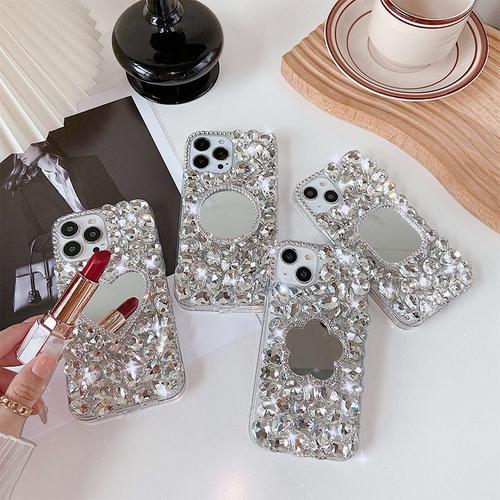 Coque De Téléphone À Strass Note 10pro, Compatible Avec Samsung S22... on Productcaster.