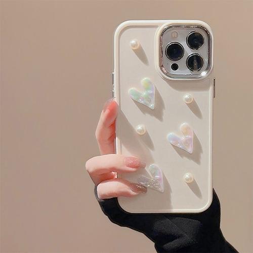 Ins Style ¿ Coque De Téléphone Portable Avec Perles, Compatible Ave... on Productcaster.