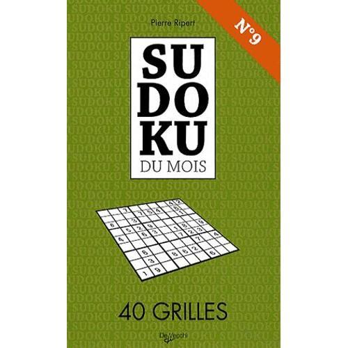 Sudoku Du Mois N° 9 - 40 Grilles on Productcaster.