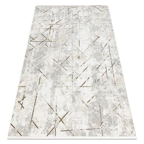 180x270 Cm Tapis Moderne Duke 51393 Crème / Or - Géométrique, Vinta... on Productcaster.