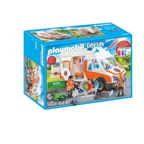 Playmobil 70049 - Ambulance Et Secouristes on Productcaster.