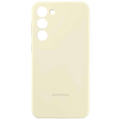 Coque Pour Samsung S23 Plus Soft Touch Silicone Cover Original Beig... on Productcaster.