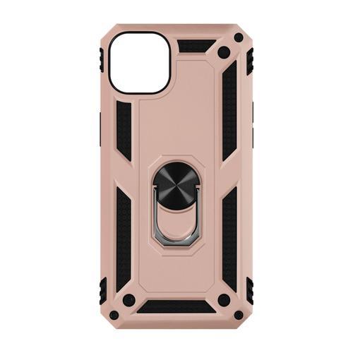 Coque Pour Iphone 15 Hybride Bague Magnétique Série Armoring Rose G... on Productcaster.