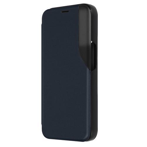 Étui Folio Pour Iphone 15 Clapet Support Vidéo Bleu Nuit on Productcaster.