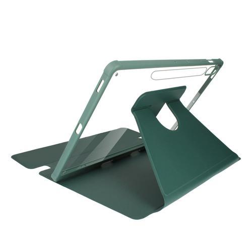 Housse Pour Samsung Galaxy Tab S9 Fe Plus Support Rotatif 360° Vert on Productcaster.