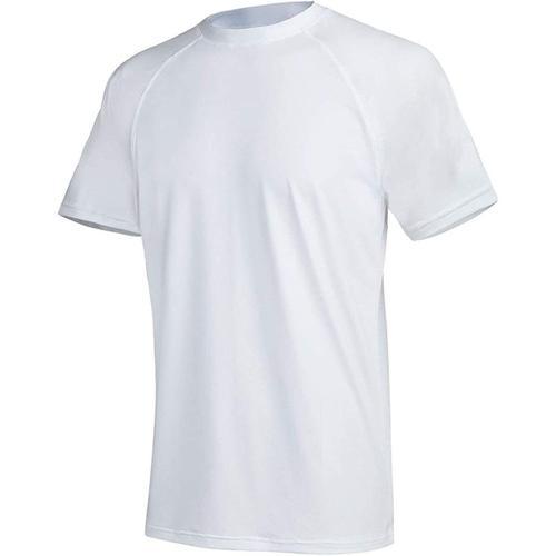 T-Shirt De Sport À Manches Courtes Pour Homme,Haut De Plage,Natatio... on Productcaster.