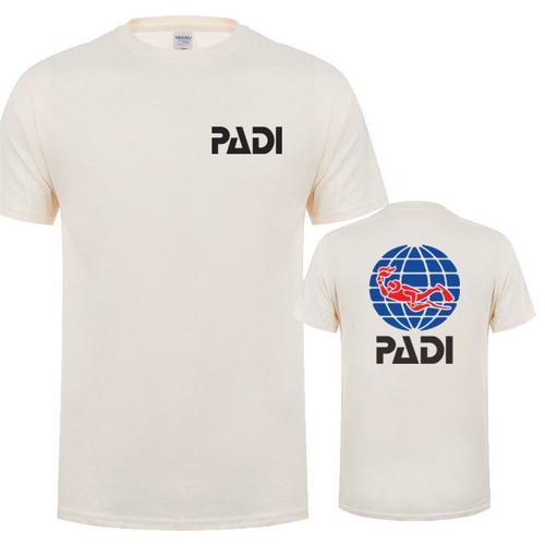 Conducteur De Plongée Padi T Shirt Hommes Casual Coton Manches Cour... on Productcaster.