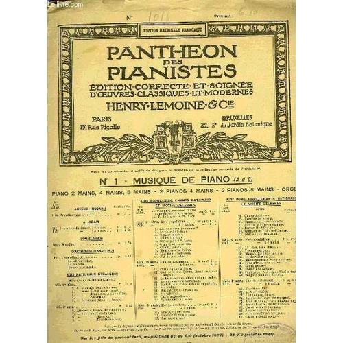 Pantheon Des Pianistes N°1018 on Productcaster.