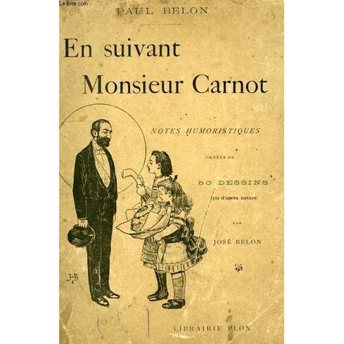 En Suivant Monsieur Carnot, Notes Humoristiques on Productcaster.