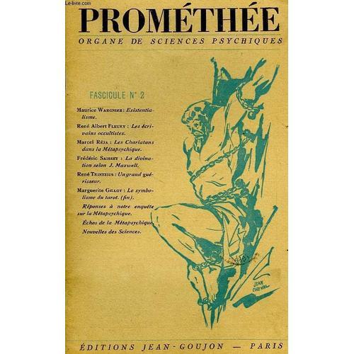 Promethee, Organe De Sciences Psychiques, 1re Annee, Fasc. N° 2, Se... on Productcaster.