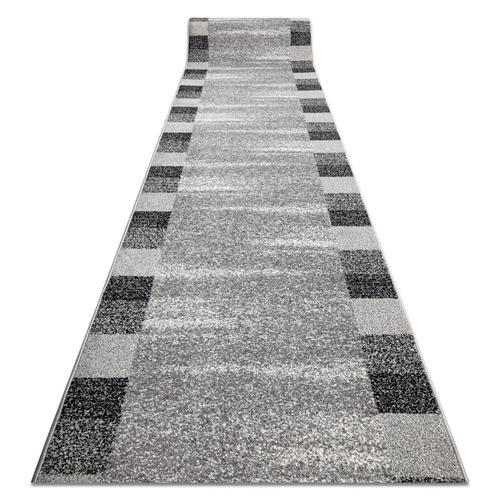 120x990 Cm Tapis De Couloir Silver Etna Cadre, Sable Gris 120cm on Productcaster.