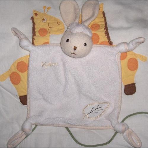 Doudou Kaloo Carre Plat Lapin Lierre on Productcaster.