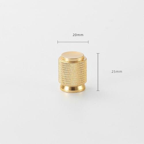 5085 bouton d'or s - Foy moletée en or pour armoire, alliage d'alum... on Productcaster.