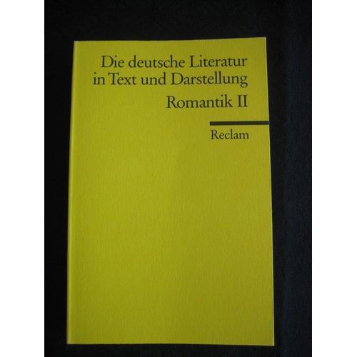 Deutsche Literatur In Text T9 Romantik Ii on Productcaster.