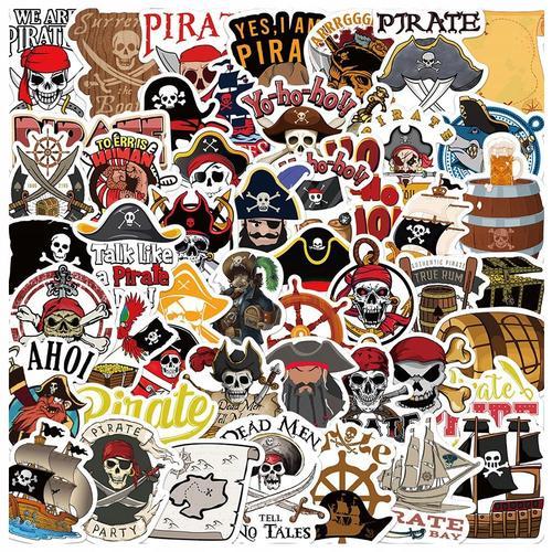 200 Pi¿¿Ces Pirates Autocollants Graffiti Autocollants Bricolage Li... on Productcaster.