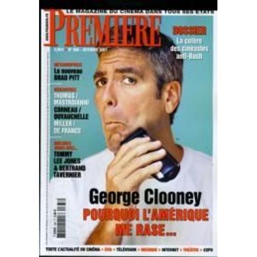 Première N° 368 : George Clooney Pourquoi L'amérique Me Rase... on Productcaster.