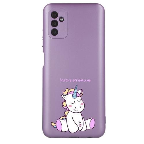 Coque Tpu Effet Metallique Violet Pour Galaxy A14 4g Et A14 5g Lico... on Productcaster.