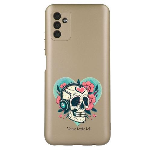 Coque Tpu Effet Metallique Dore Pour Galaxy A14 4g Et A14 5g Mort C... on Productcaster.