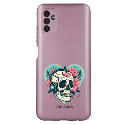 Coque Tpu Effet Metallique Rose Pour Galaxy A14 4g Et A14 5g Mort C... on Productcaster.