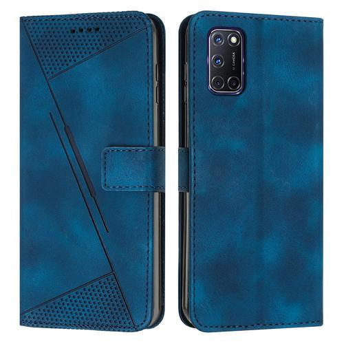 Coque Compatible Oppo A52,Etui En Cuir Pu Pochette Portefeuille Mag... on Productcaster.