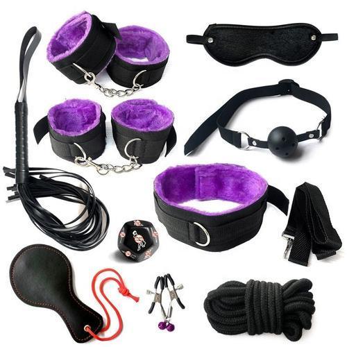 Ensemble De Bondage Bdsm 10 Pièces, Jouet Sexuel Érotique, Harnais,... on Productcaster.