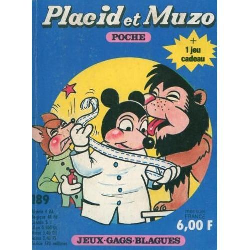 Placid Et Muzo Poche N° 189 on Productcaster.