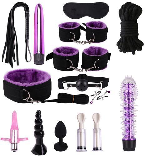 Kit De Jouets Sexuels, Ensemble De Bondage Bdsm Pour Adultes, 14 Pi... on Productcaster.