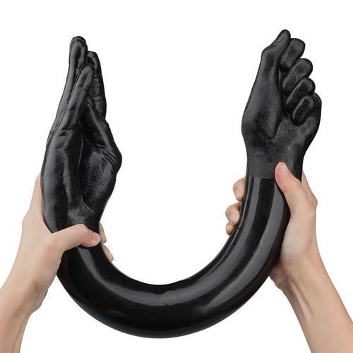 Gode Double Tête Avec Gros Poing Main Fantaisie Plug Anal Sex Toys ... on Productcaster.