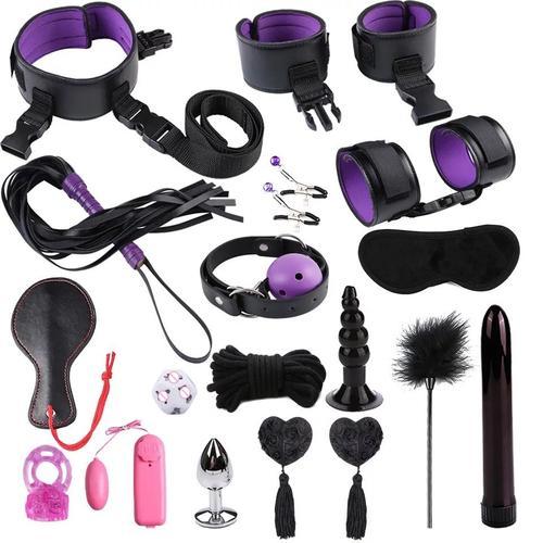 Ensemble De Jouets Sexuels 18 Pièces, Équipement De Bondage, Jouets... on Productcaster.