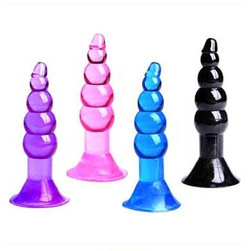 Silicone Butt Plug Anal Plug Unisexe Sex Stopper 4 Jouets Adultes D... on Productcaster.