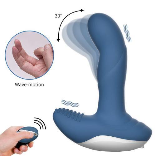 Vibromasseur Électrique En Silicone Pour Hommes, Avec Télécommande ... on Productcaster.