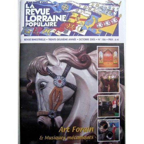 La Revue Lorraine Populaire N° 186 on Productcaster.