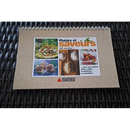 Plaisirs Et Saveurs 180 Recettes Seb on Productcaster.