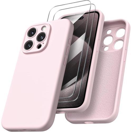 Coque Pour Iphone 15 Pro + 2x Vitre Verre Trempe Protection Caméra ... on Productcaster.