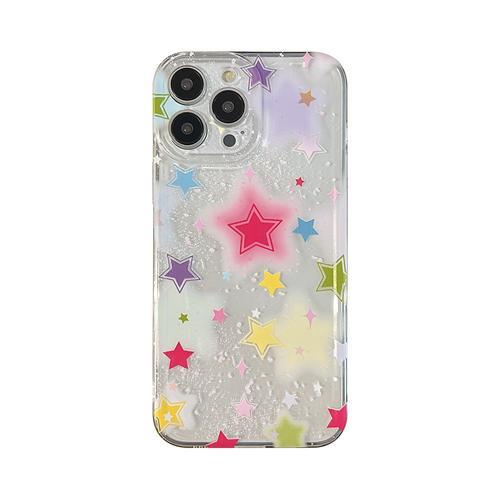 Pour Iphone 15 14 13 12 11promax Mignon Candy Star Étui Souple Ipho... on Productcaster.