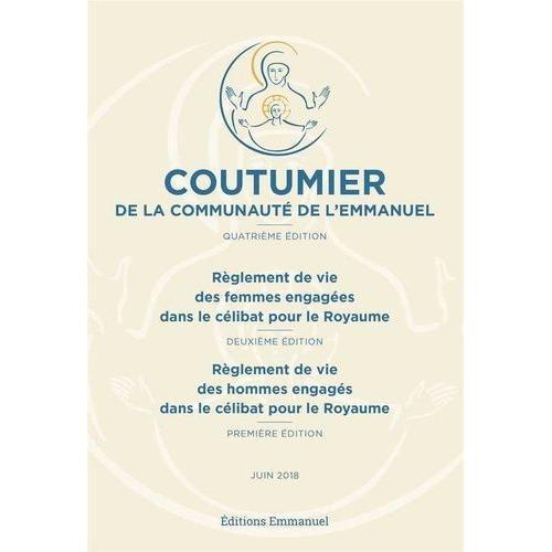 Coutumier De La Communauté De L'emmanuel on Productcaster.