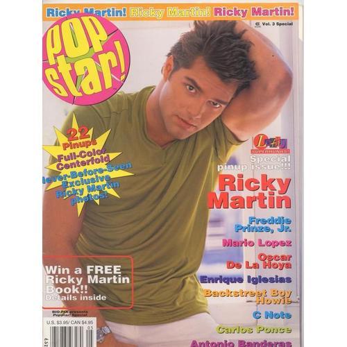 Pop Star (Edition Us) / 1999 N° 3 : Ricky Martin (16p) - Freddie P... on Productcaster.