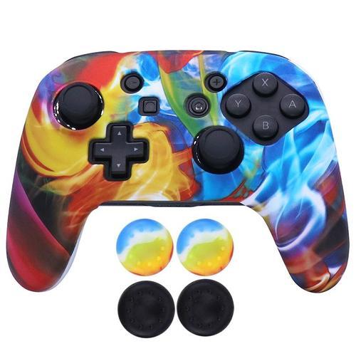 Coque En Silicone Souple Pour Manette Nintendo Switch Pro, Coque De... on Productcaster.