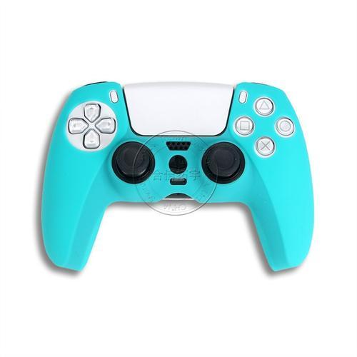 Macaron-Bleu - Étui En Silicone Plus Fin Pour Manette Ps5, Grand Tr... on Productcaster.