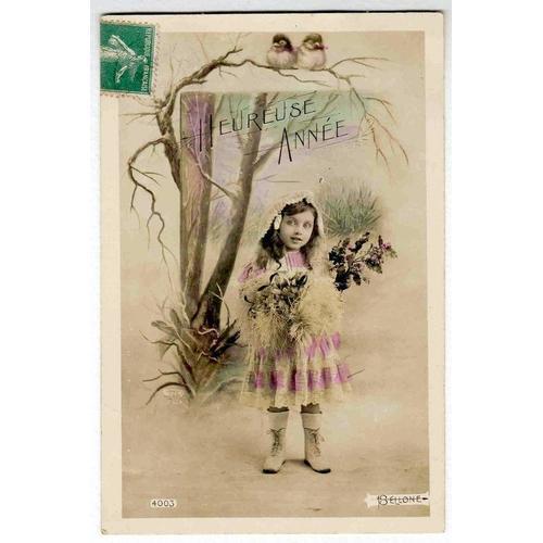 Carte Postale , Bonne Annee , 1910 on Productcaster.