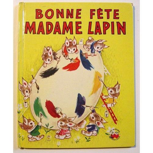 Bonne Fête Madame Lapin on Productcaster.