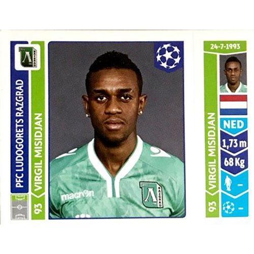 170 Virgil Misidjan - Pfc Ludogorets Razgrad - Panini Uefa Champion... on Productcaster.