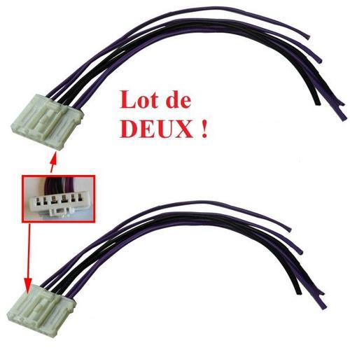 Deux Prises Electriques Pour Feux Arrières - Peugeot 407 2.0 Hdi 14... on Productcaster.